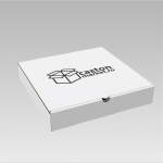 cutie pizza din carton tip co3 / ondula e (micro ondul) maro