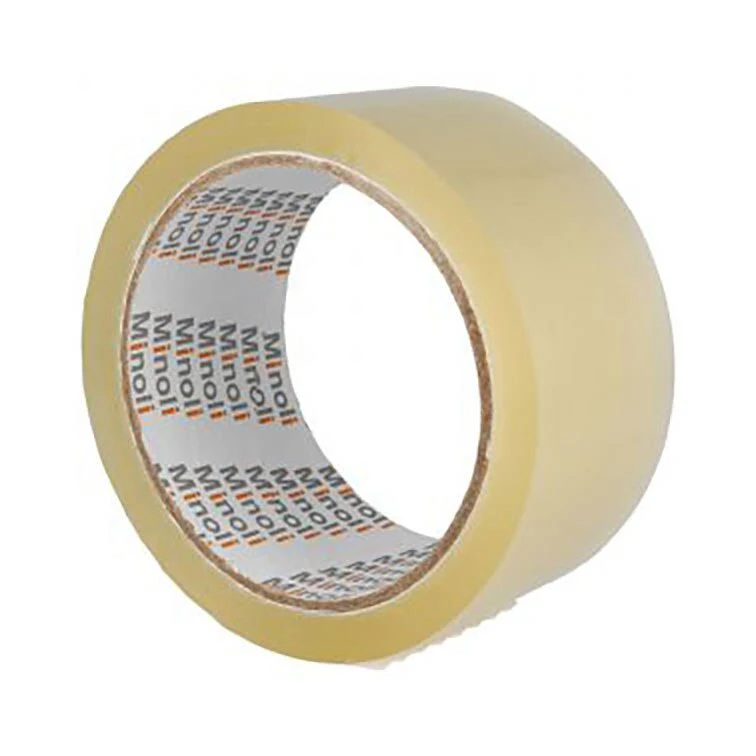 minolli Banda adeziva solvent transparent, 48mm*66y, 6 buc/ set,transparent