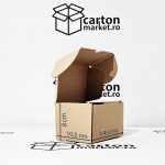 cutie ambalaj căni , 140 x 105 x 85, culoare carton:natur