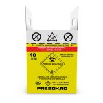 cutie carton 40 l cu sac – colectare deșeuri medicale anatomopatologice