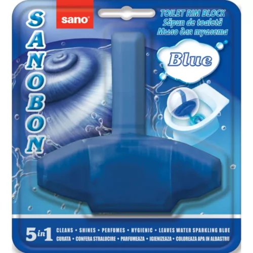 odorizant wc cu suport solid sano bon blue fresh scent 5 in 1