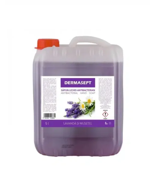 sapun lichid antibacterian 5l ekomax dermasept