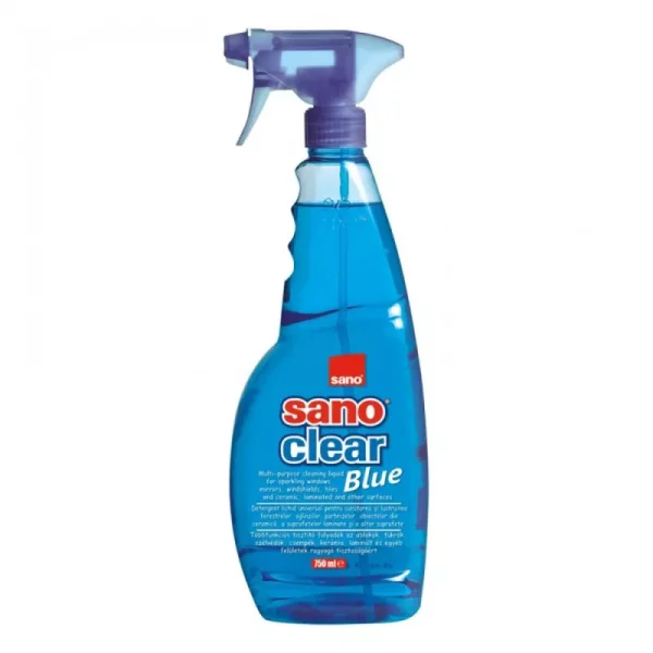 solutie geam 750ml cu pulverizator sano