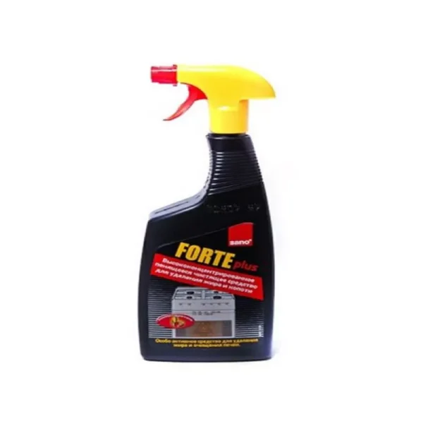 detergent lichid pentru aragaze, cu pulverizator, 500 ml, sano forte plus trigger