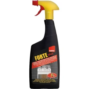 detergent lichid pentru aragaze, cu pulverizator,750ml, sano forte plus trigger