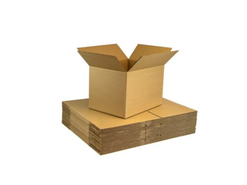 Cutie carton tip CO3 / ondula B 250 X 200 X 150 mm, Culoare carton:natur , set 25 buc