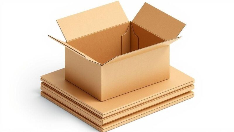 Cutie carton tip CO3 / ondula B 200 X 200 X 110mm, Culoare carton:natur , set 50 buc