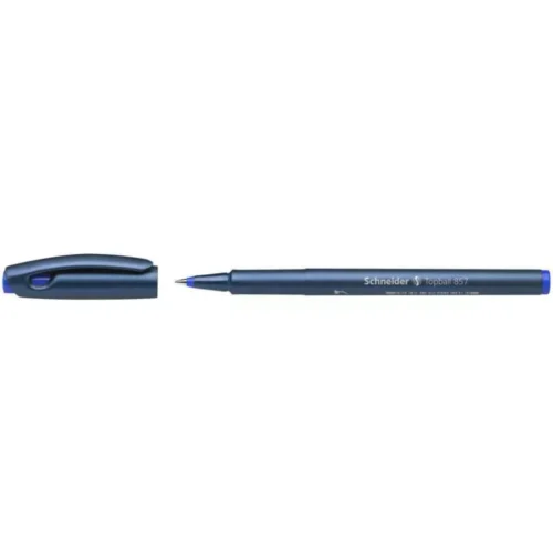 Roller SCHNEIDER Topball 847, varf cu bila 0.5mm - scriere albastra/negru