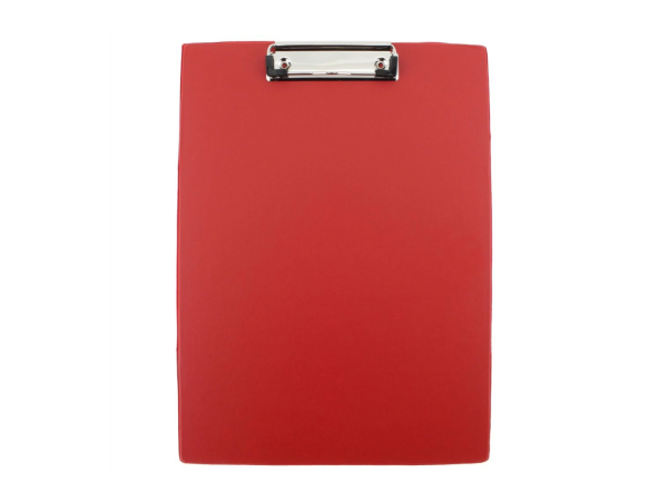 Clipboard simplu A4,Daco, cu mecanism de prindere, albastru, negru, rosu