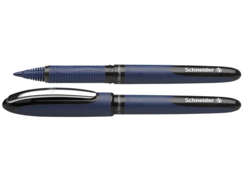 Roller cu cerneala SCHNEIDER One Business, ball point 0.6mm - scriere albastra/negru